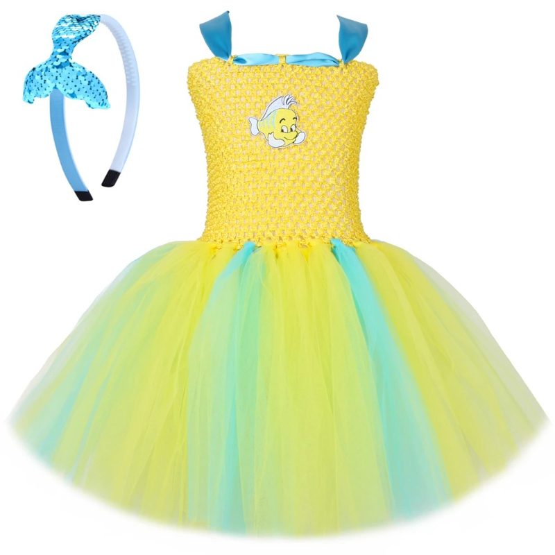 Flounder Clownfish Tutu Dress  - Baby Clothing Dresser review and price